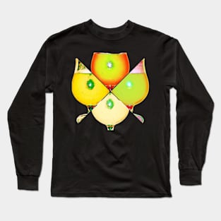 Cocktail shield Long Sleeve T-Shirt